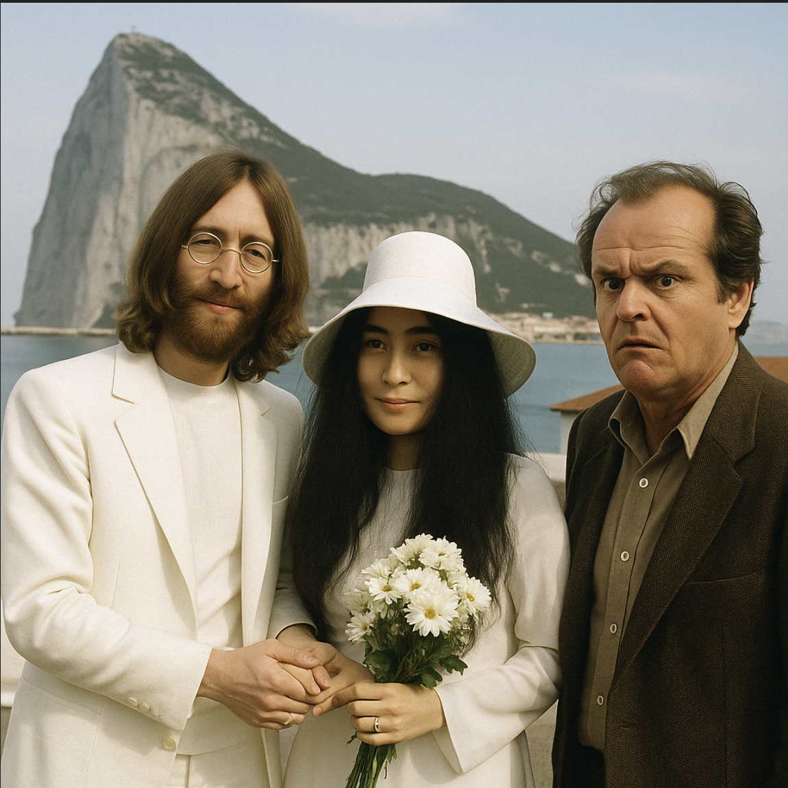 Nicholson: "John and Yoko..... O-no!"